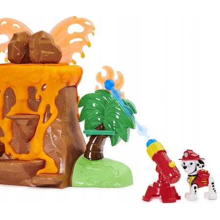 Psi Patrol Dino Rescue Wulkan z Figurkami Marshall